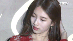 눈빛 쩌는 수지.gif | 인스티즈