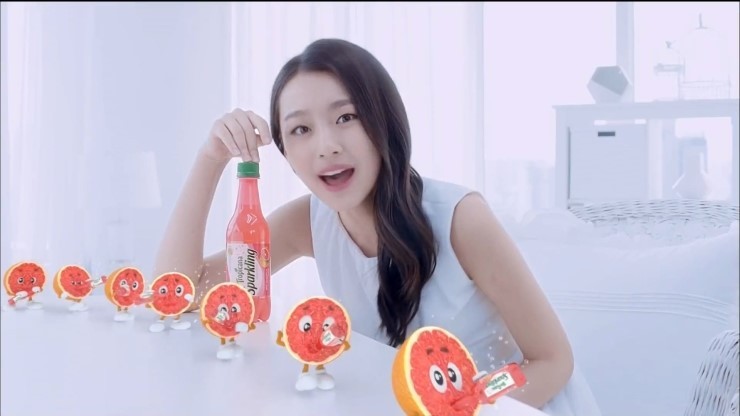 트로피카나 스파클링 전속모델 이수민 | 인스티즈