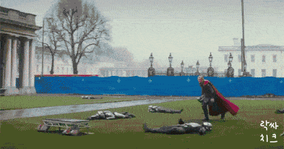 히어로들의 점프.gif | 인스티즈