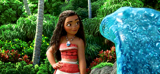 [모아나] 태평양 섬 여행 가고싶어지는 모아나.gif | 인스티즈