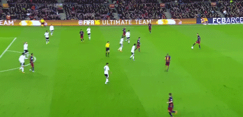 오늘자 메시 헤트트릭.gif | 인스티즈