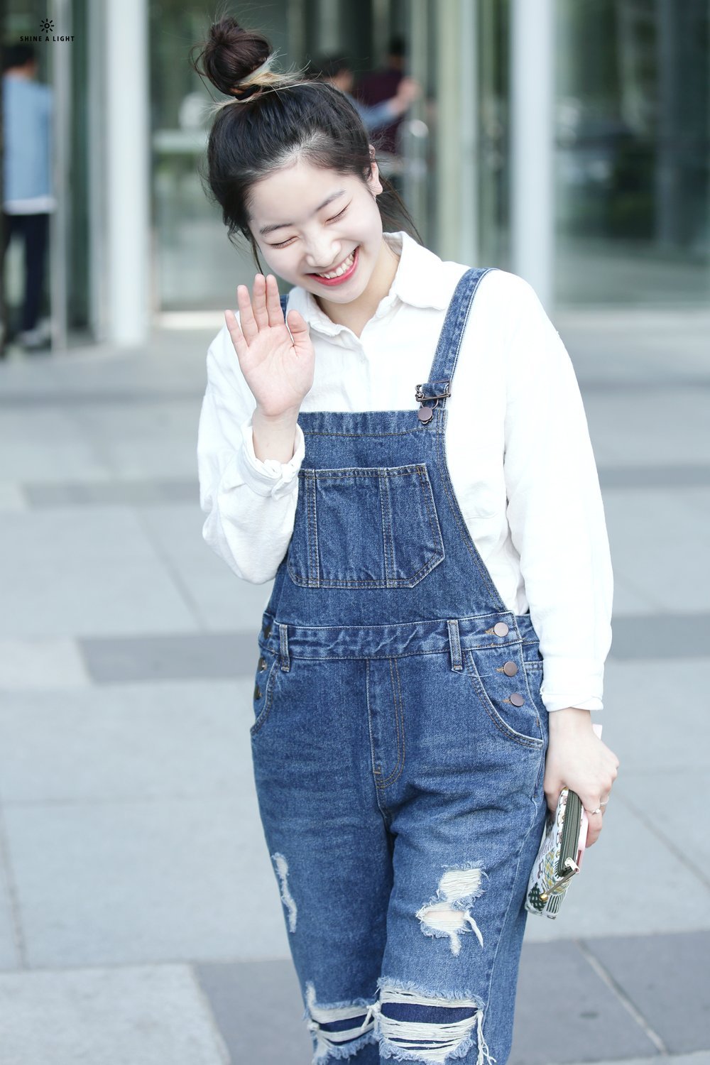 트와이스 멜빵 다현 | 인스티즈