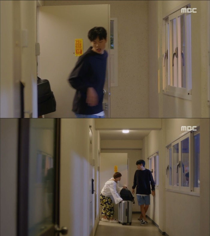[운빨로맨스] 다짜고짜 보늬(황정음) 집을 찾아간 집 없는 수호(류준열).jpgif | 인스티즈