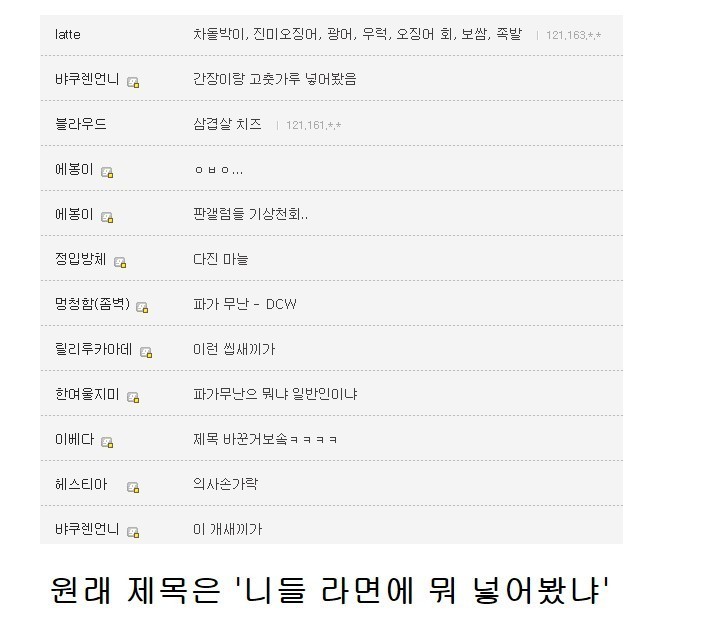 니들 후장에 뭐 넣어봤냐 | 인스티즈
