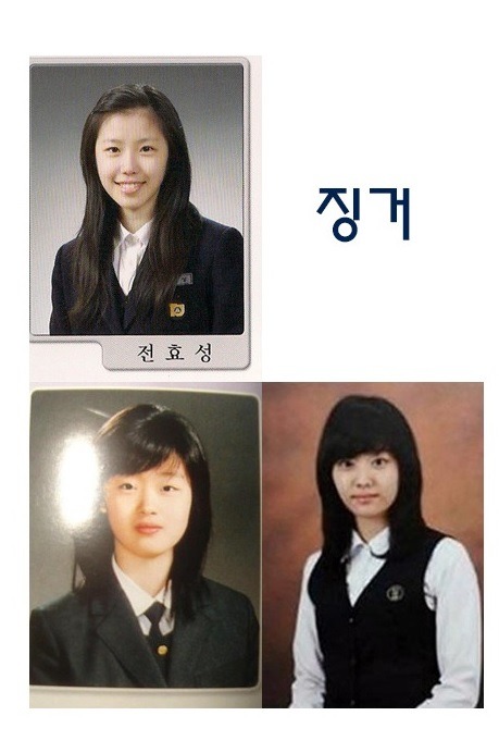 졸업 앨범으로 보는 걸그룹.jpg | 인스티즈