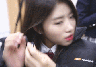 [러블리즈] 비주얼멤버 and 비글미녀 이미주 gif | 인스티즈