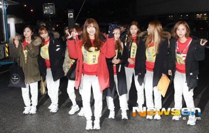 러블리즈 아육대 출근길 | 인스티즈
