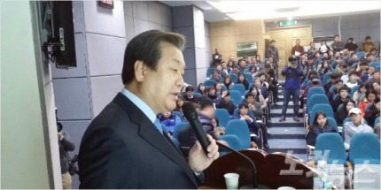 후두려맞기 전국투어가 될듯한 김무성의 전국 대학 릴레이 강연 | 인스티즈