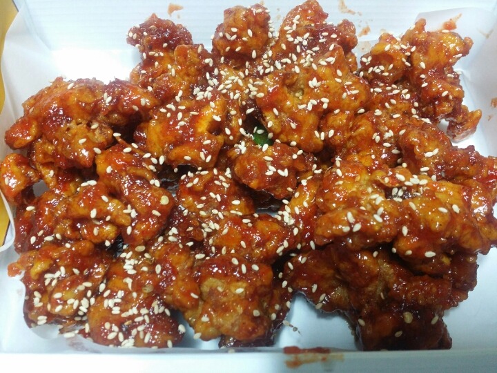 만년 닭강정 이미지