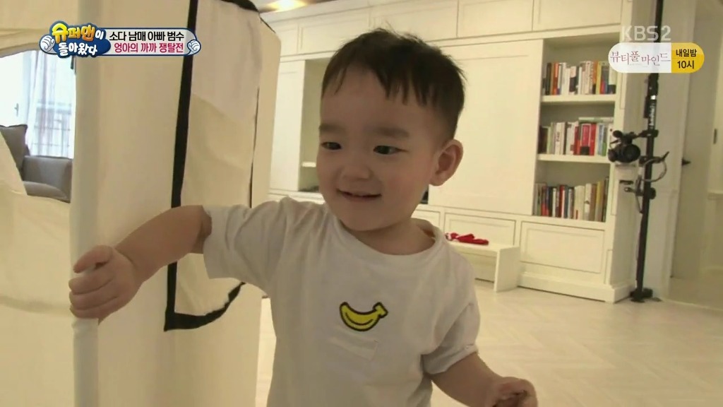 [슈퍼맨이돌아왔다] 엉아 다을이가 삼촌한테 까까를 얻어내기 | 인스티즈