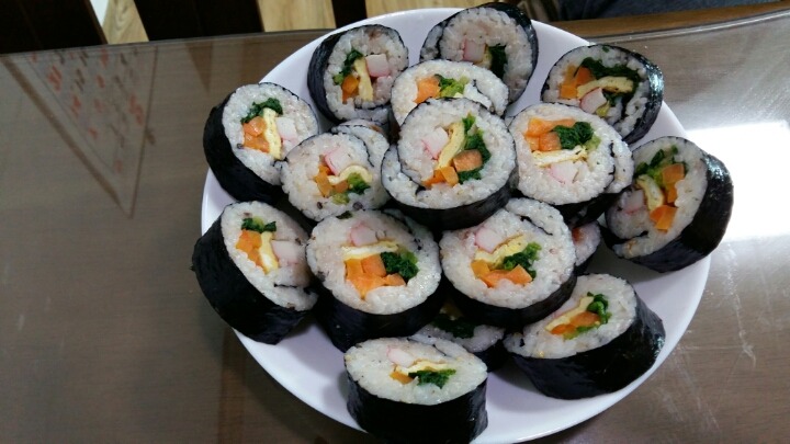 오늘은 김밥 이미지