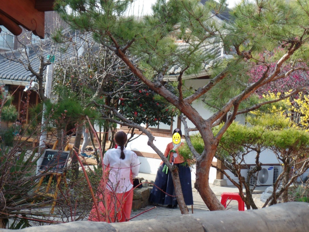 한복열풍이 분 전주한옥마을에서 예쁜 한복을 입고 한옥마을 거리 곳곳을 산책하는 아가씨들 | 인스티즈