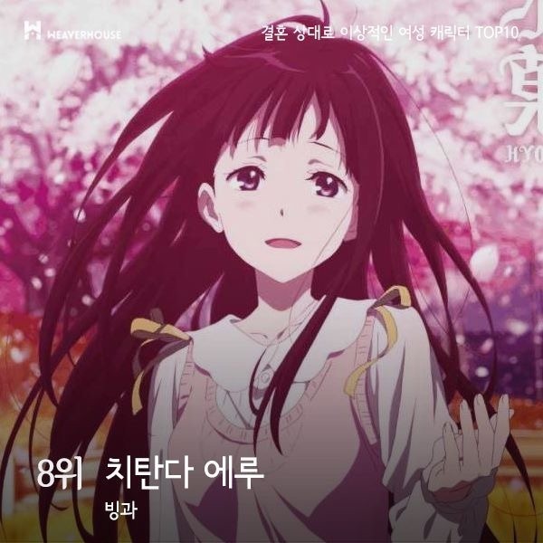 일본인이 뽑은 결혼상대로 이상적인 여성 캐릭터 TOP10 | 인스티즈