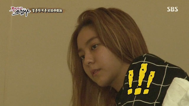 오정연한테 돌직구 날리는 구하라 | 인스티즈