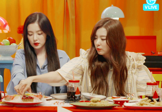같이 먹어요 브이앱 슬기.gif | 인스티즈