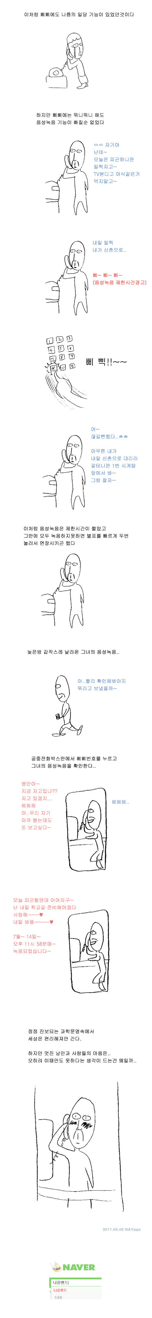 90년대 통신수단 이야기 만화 ㅋㅋㅋㅋㅋㅋ | 인스티즈