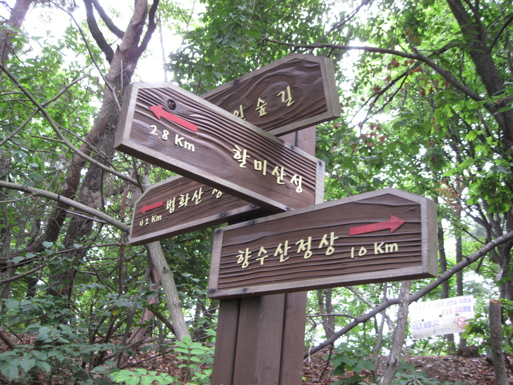 향수산 정상 이미지