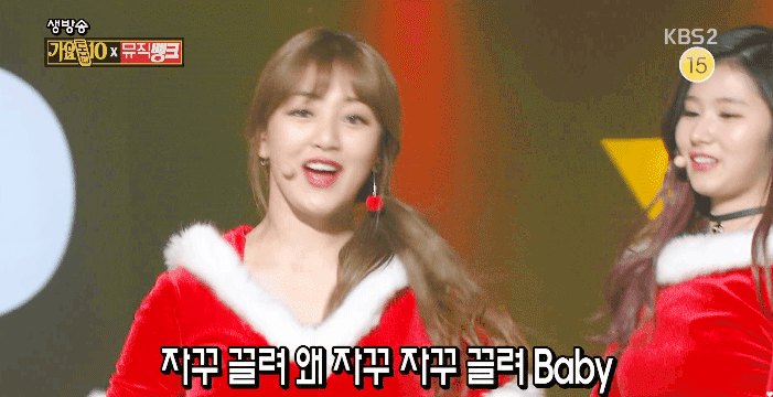 오늘자 짱귀 사나 지효 | 인스티즈