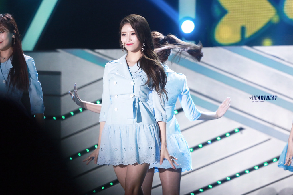 [러블리즈] 비가 많이 와서 미주 | 인스티즈