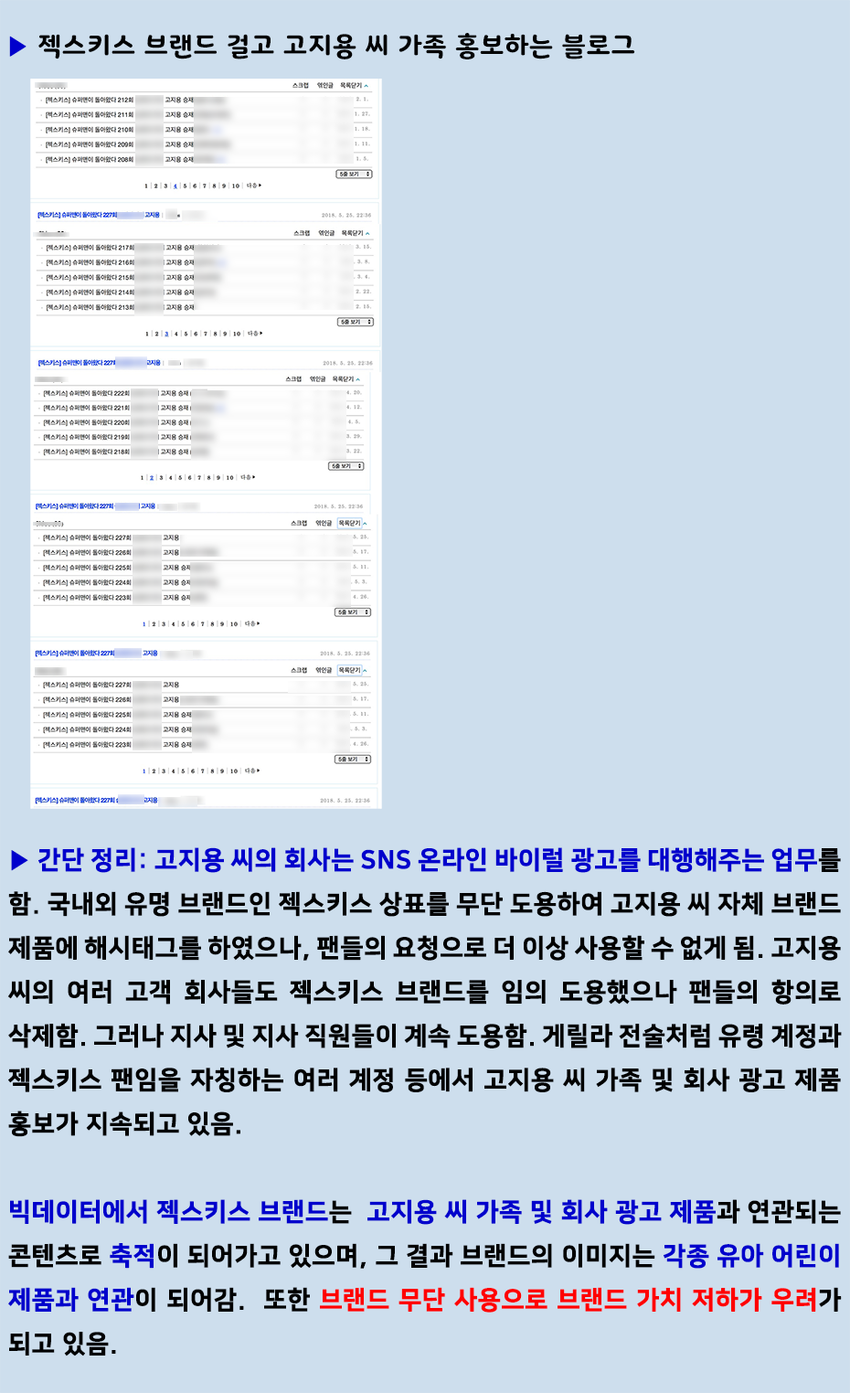 고지용이 어떻게 했길래 젝키팬들은 성명서까지 냈을까? | 인스티즈