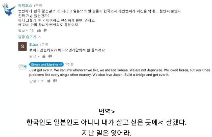 한국 사람들 싫어서 일본간다더니 다시 한국온 유튜버 | 인스티즈