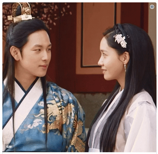 세상 친해보이는 임시완 윤아 메이킹.gif (feat.왕은 사랑한다) -스압- | 인스티즈
