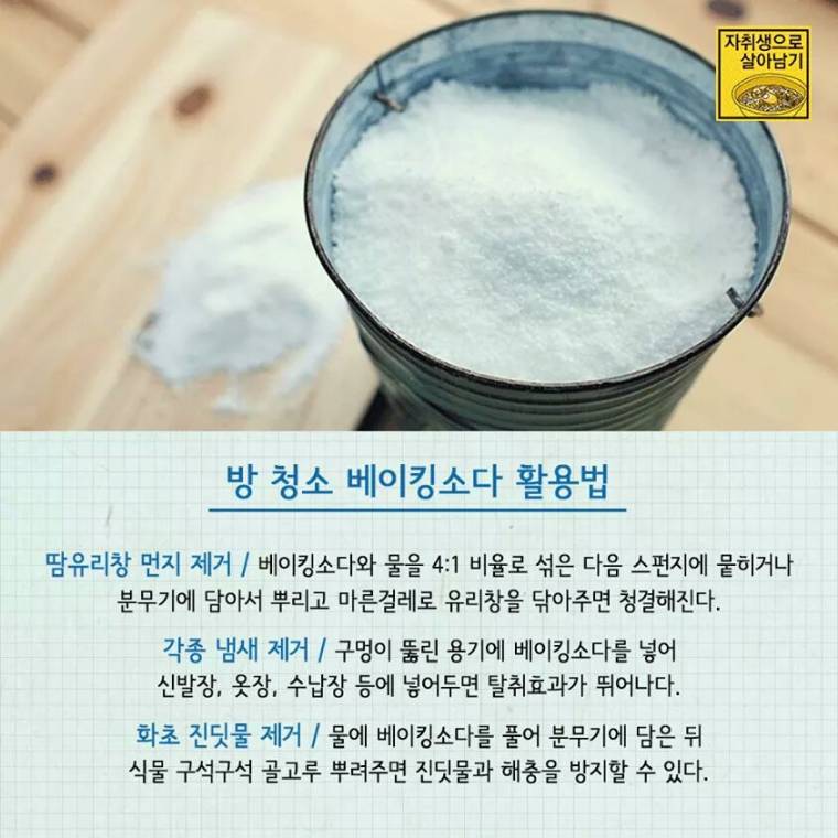 베이킹소다 30가지 활용법 모음 | 인스티즈