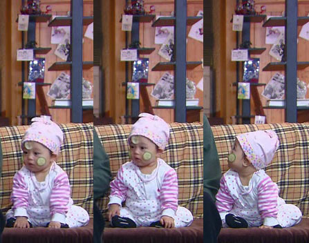 오이팩하는 아기 | 인스티즈