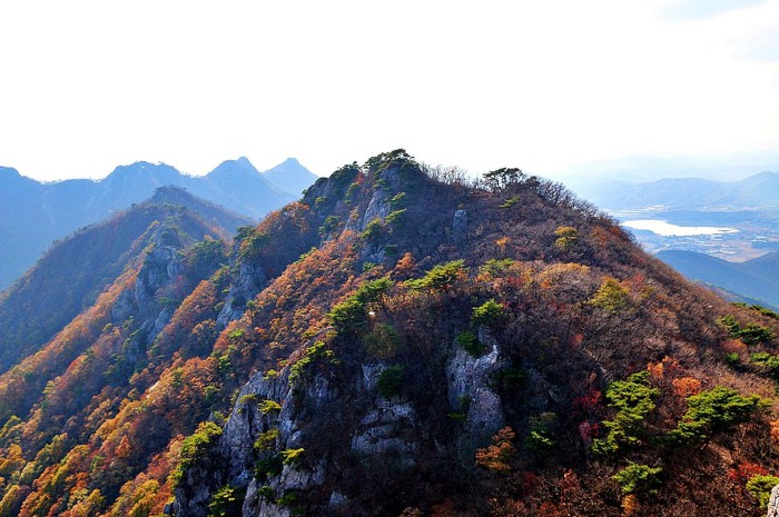 계룡산 경관 이미지