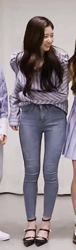 아이즈원 멤버중 신체비율 최고는 누구?.gif (고난이도) | 인스티즈