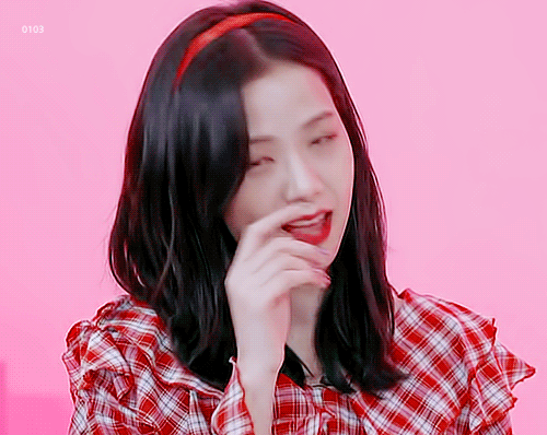 귀여운 블랙핑크 지수.gif | 인스티즈